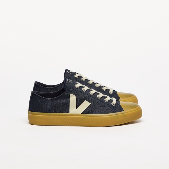 Veja Shoes - Veja WATA II LOW DENIM BLUE PIERRE NATURAL